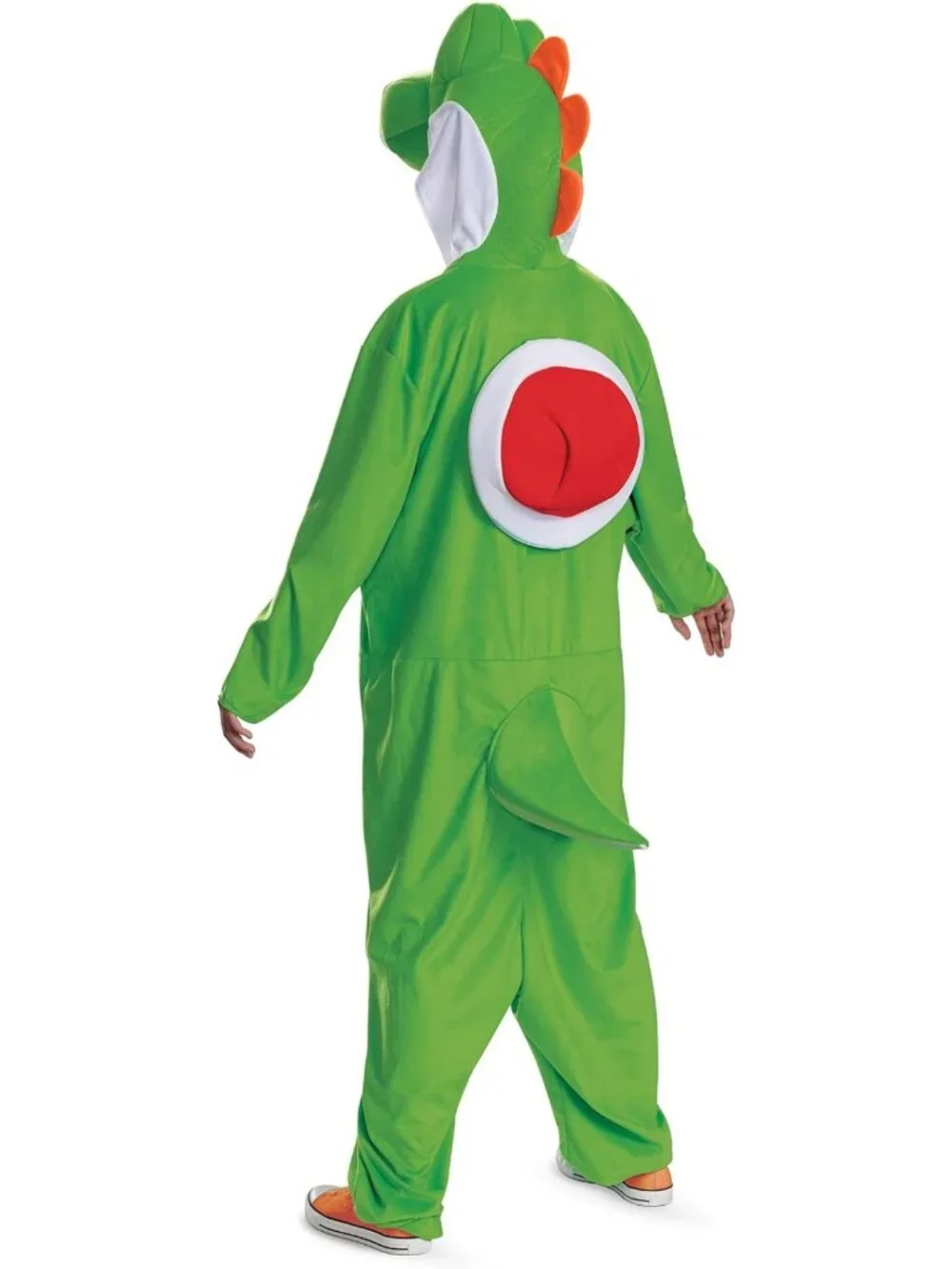 Adult Yoshi Costume - Hooded Jumpsuit for Halloween, Cosplay, or Theme Parties